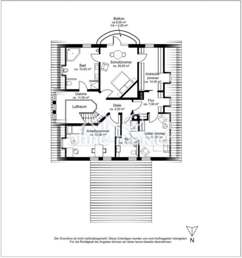 Grundriß Dachgeschoß