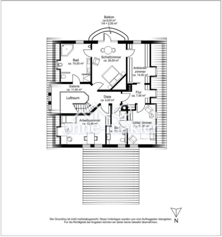 Grundriß Dachgeschoß