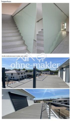 Treppenhaus und Dachterrasse 