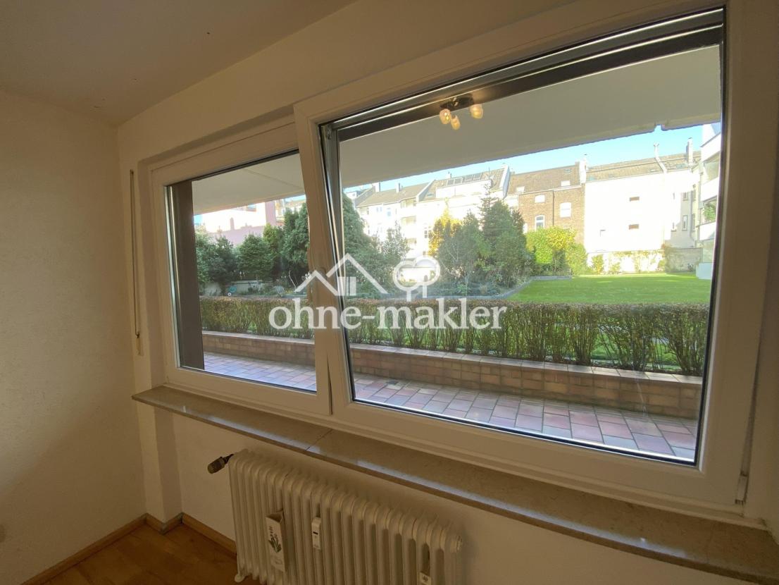 Blick aus dem Schlafzimmer