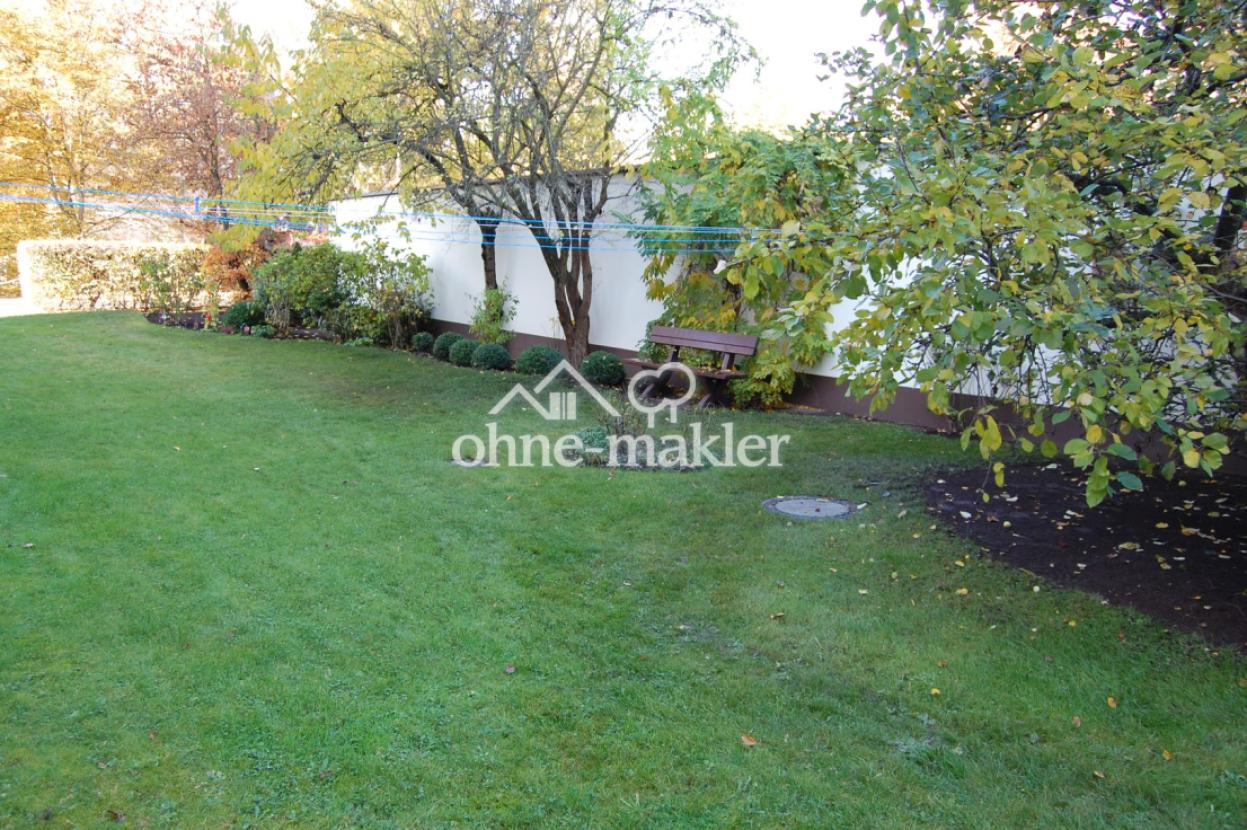 Vorderansicht Garten