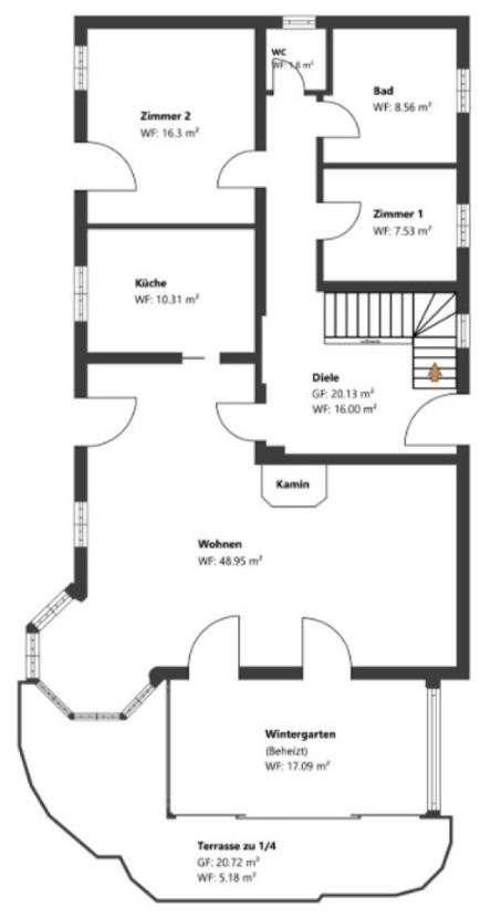 Grundriss Skizze EG