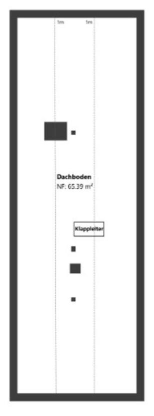 Grundriss Skizze DG
