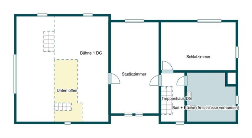 Grundriss Skizze 2. OG