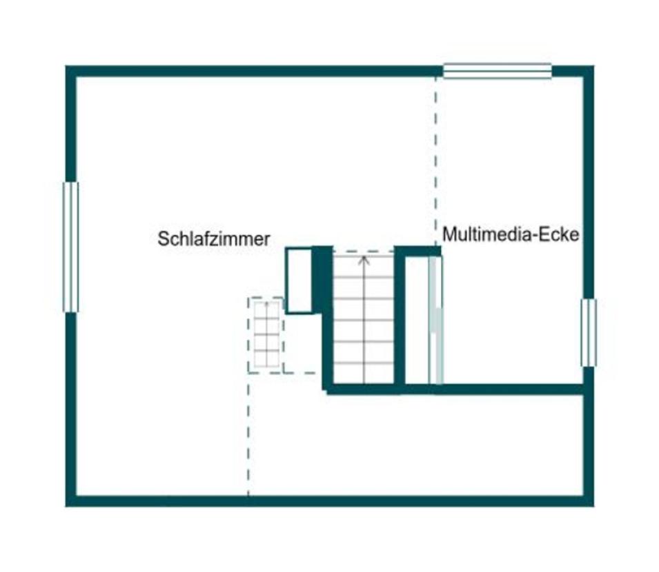 Grundriss 1.OG Haus vorn