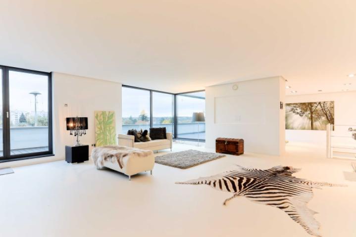 Wohnbereich mit Dachterrasse