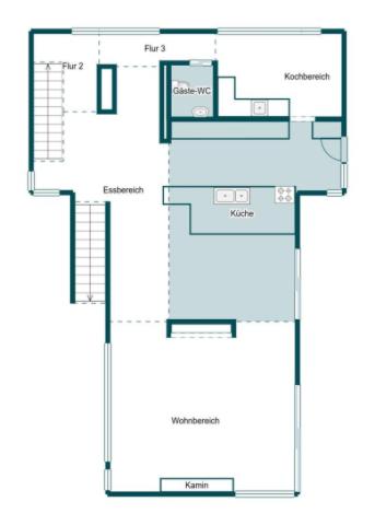Grundriss Skizze 1.OG