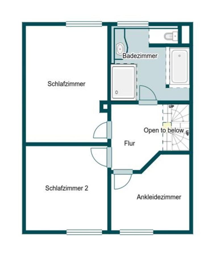 Grundriss Skizze 1.OG