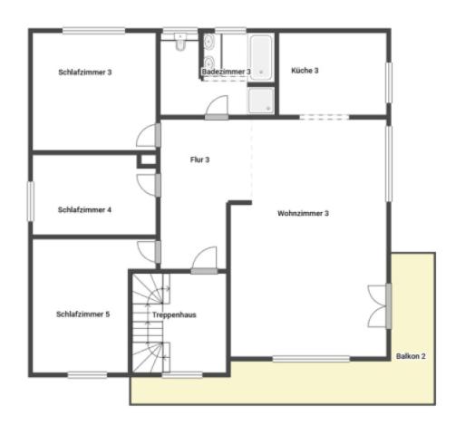 Grundriss Skizze 1.OG