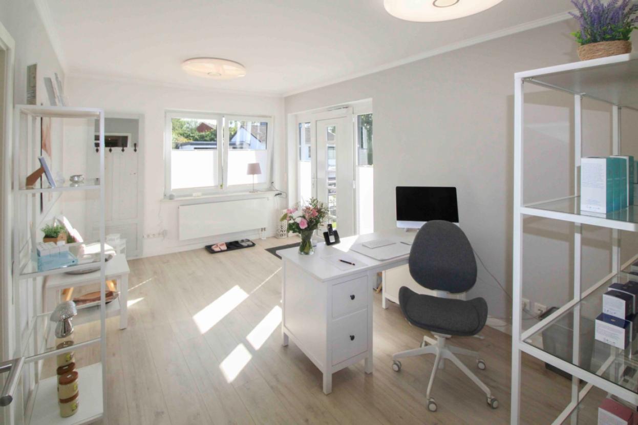 Empfangsbereich Praxis