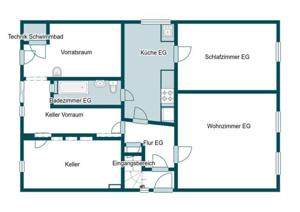 Grundriss Skizze EG