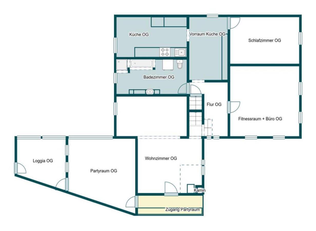 Grundriss Skizze 1.OG