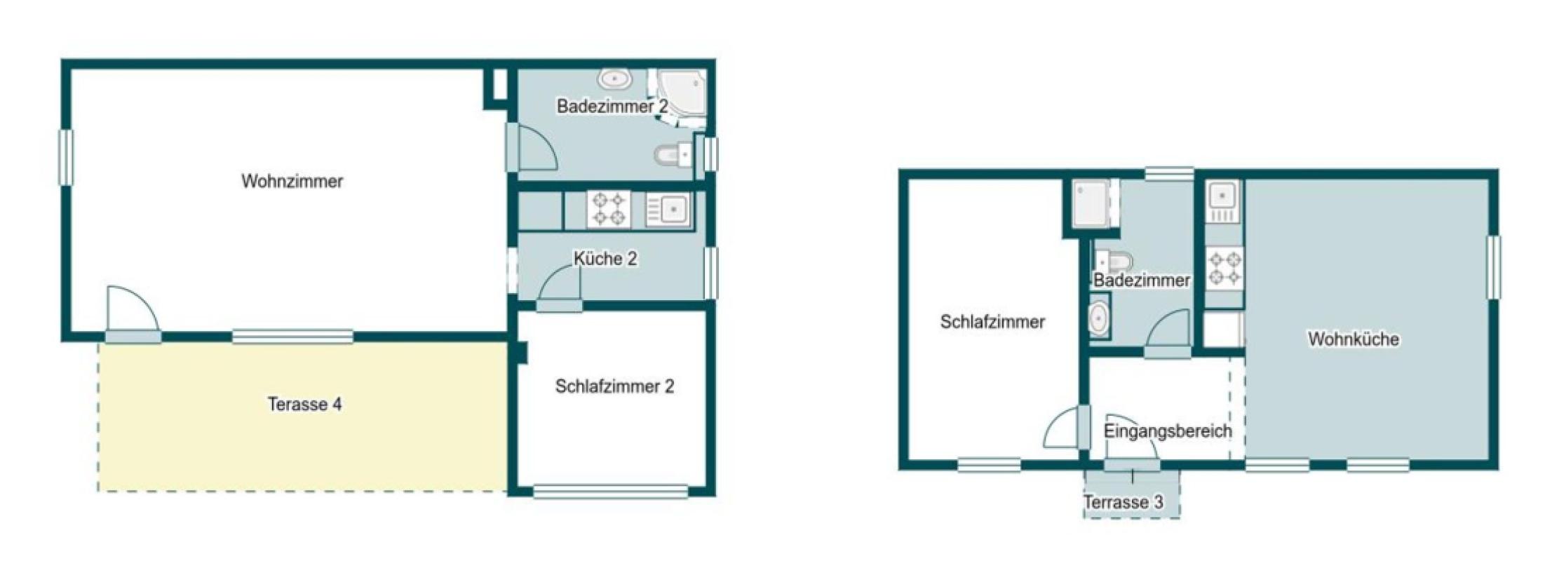 Grundriss Skizze Bungalow
