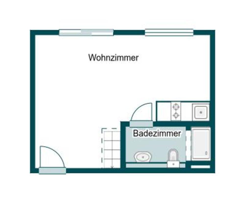 Grundriss Skizze 3. OG