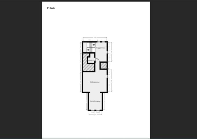 Grundriss Dachgeschoss