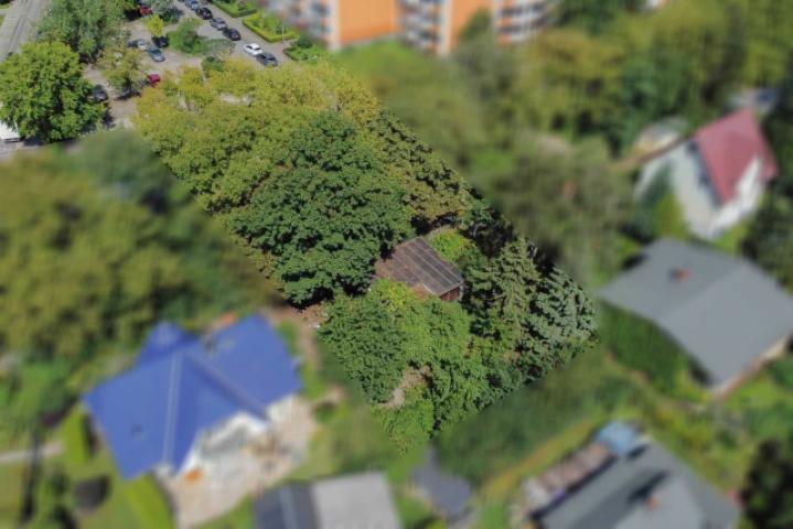 Grundstück von hinten