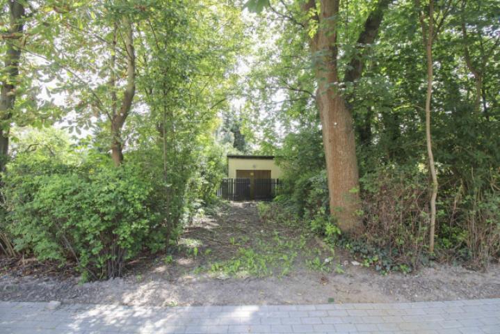 Gehweg und Auffahrt zum Grundstück