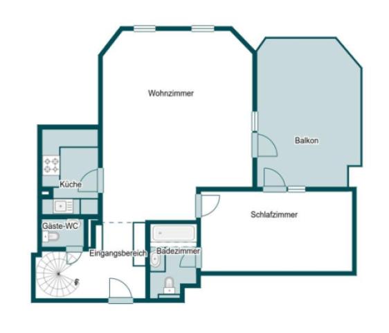 Grundriss Skizze 1.OG