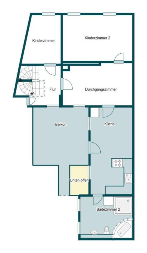 Grundriss Skizze 1.OG