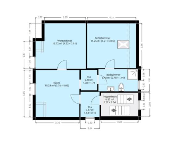 Grundriss Skizze 2.OG