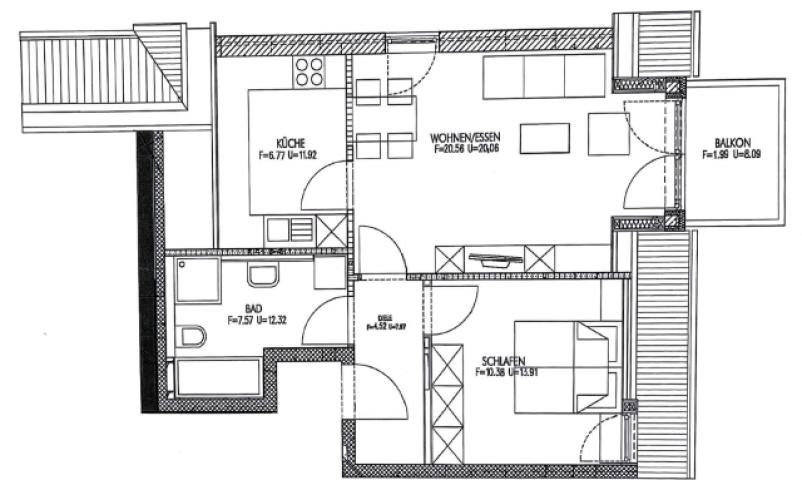 Grundriss Skizze