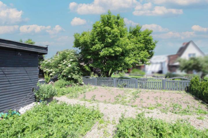 Nutzgarten und Gartenhaus