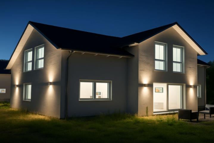 Hausansicht Visualisierung