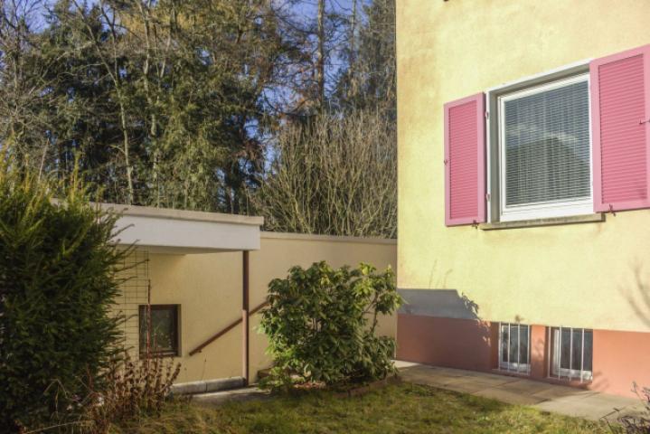 Außenansicht vorderer Garten