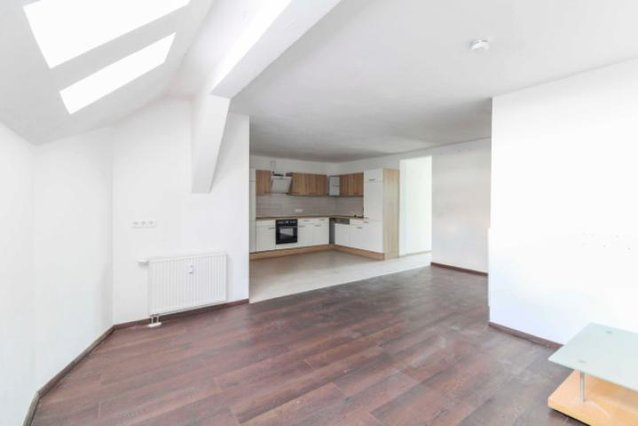 Wohnzimmer mit Küche