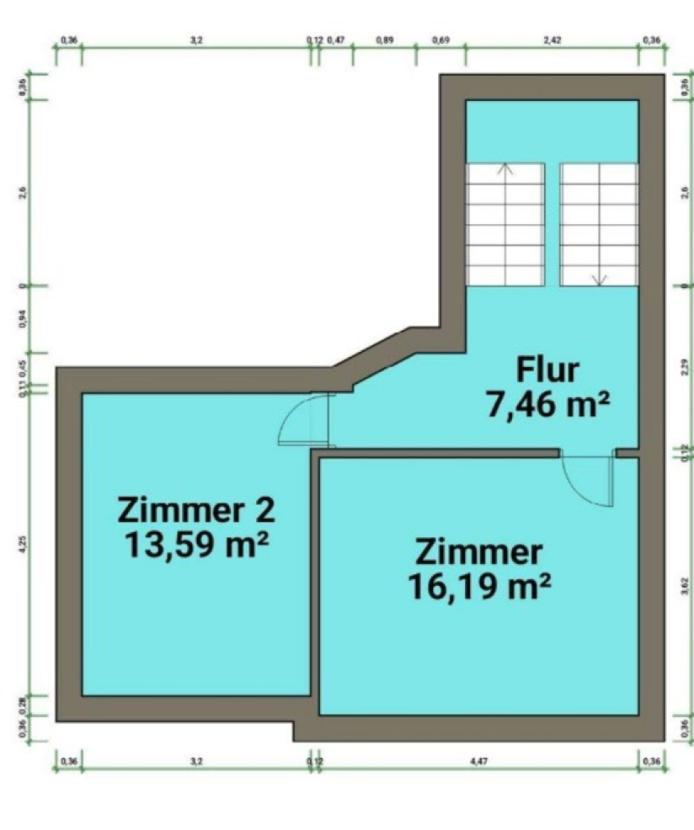Grundriss Skizze 2.OG