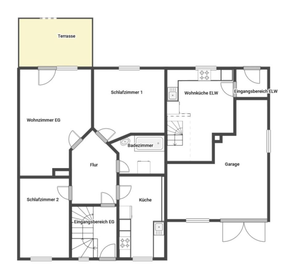 Grundriss Skizze EG