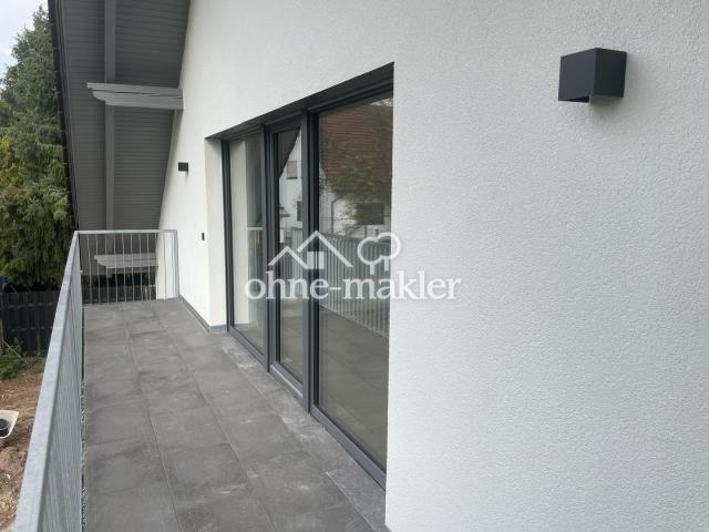 Balkon zur Westseite