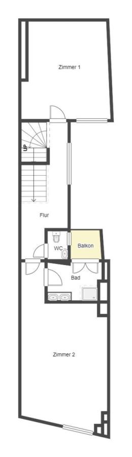 Grundriss Skizze 2. OG