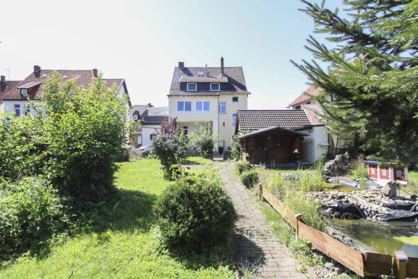 Garten und Rückansicht