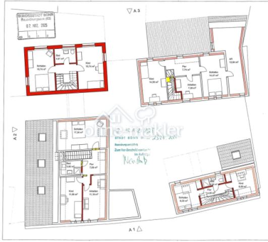 Genehmigte Planung OG