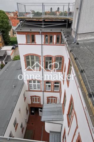 Innenhof mit Blick auf Terrass