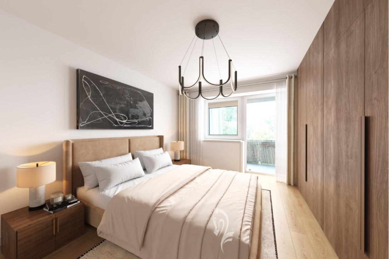 Visualisierung Schlafzimmer nach Renovierung