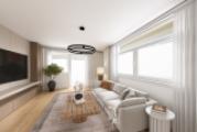 Visualisierung Wohnzimmer nach Renovierung