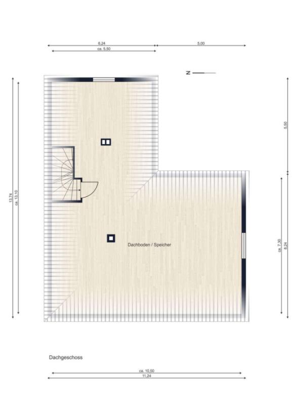Grundriss Dachgeschoss