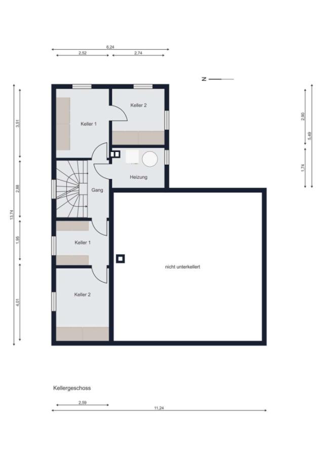 Grundrisse Kellergeschoss