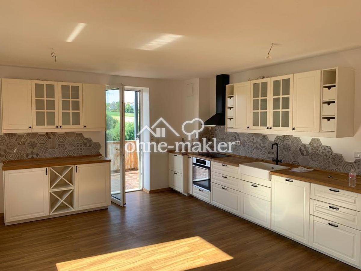 Wohnküche, Ansicht Küche