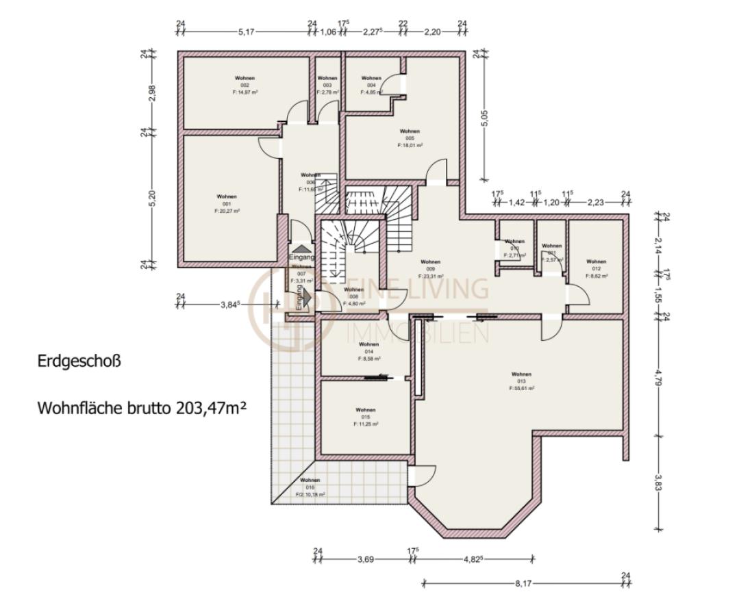 Grundriss Erdgeschoss