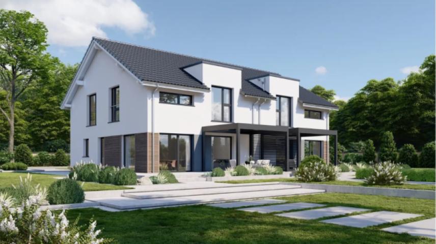 Bebauungsbeispiel Dopplehaus