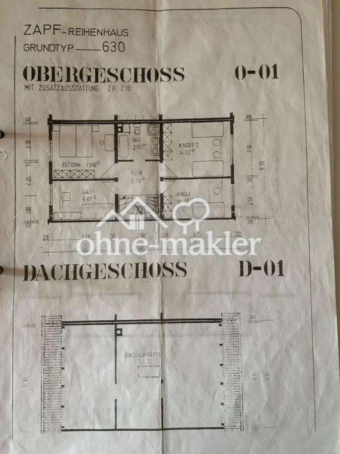 Obergeschoss + Dachgeschoss