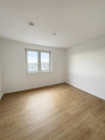 Blick ins Schlafzimmer