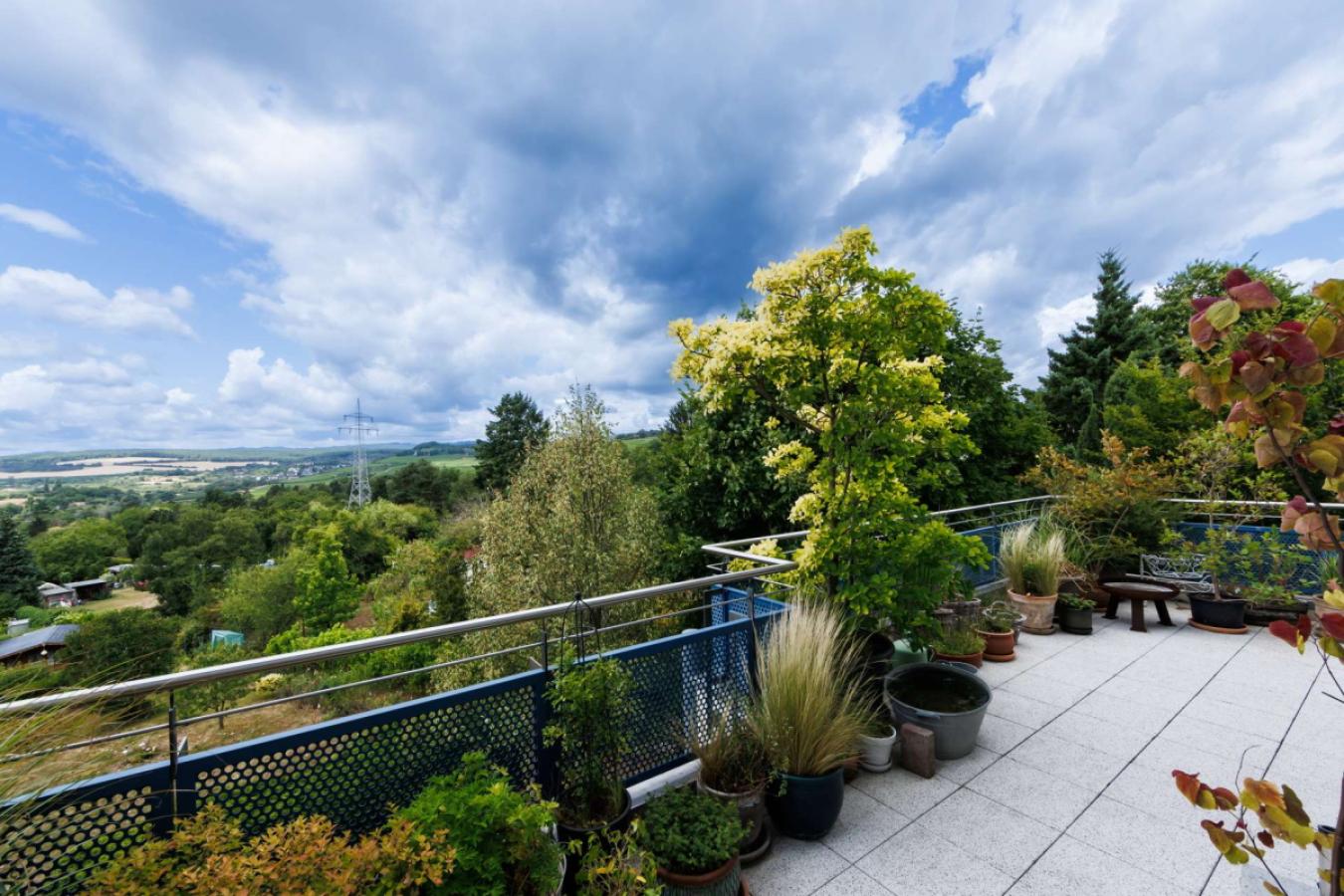 Traumblick über den Rheingau und den Taunus...