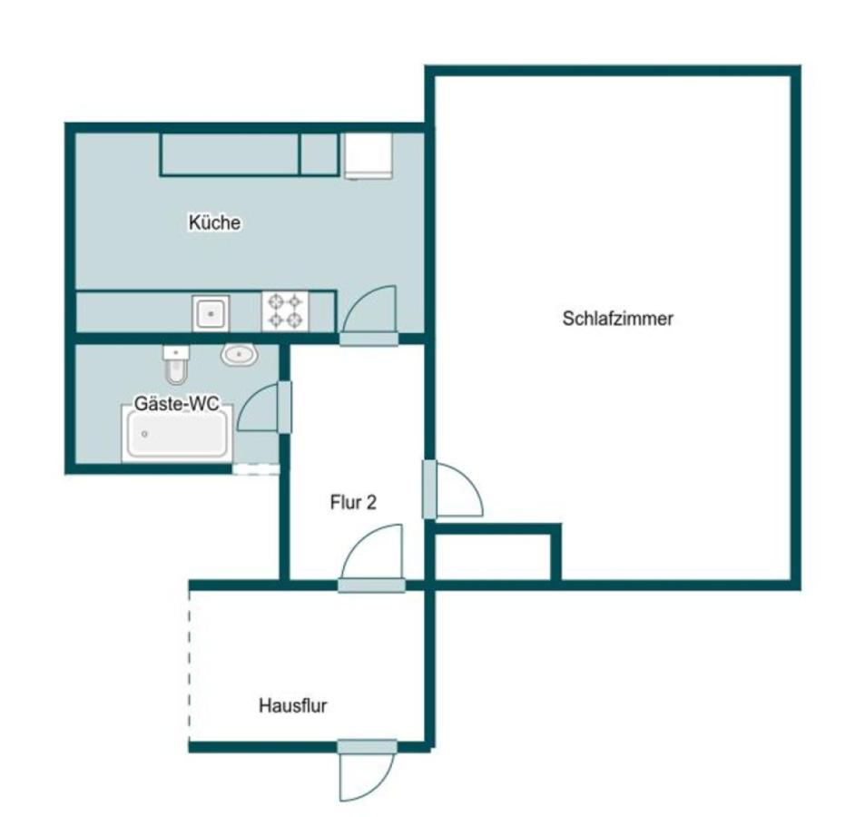 Grundriss Skizze 4.OG