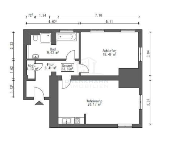 Grundriss WE10 Typ D