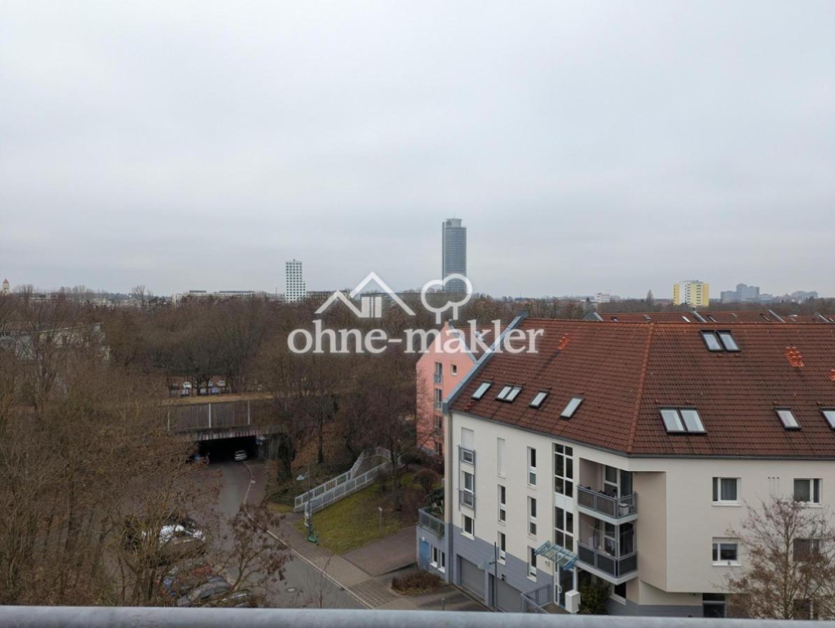 Blick von der Dachterrasse