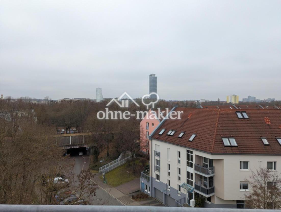 Blick von der Dachterrasse